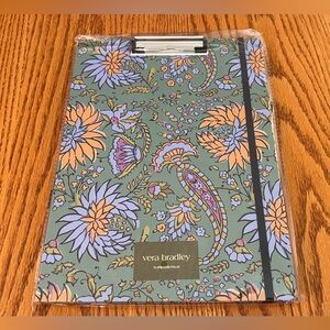 Vera Bradley Clipboard Folio in Gemstone Paisley NWT
